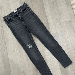 Mango Women's Dark Gray Skinny Jeans